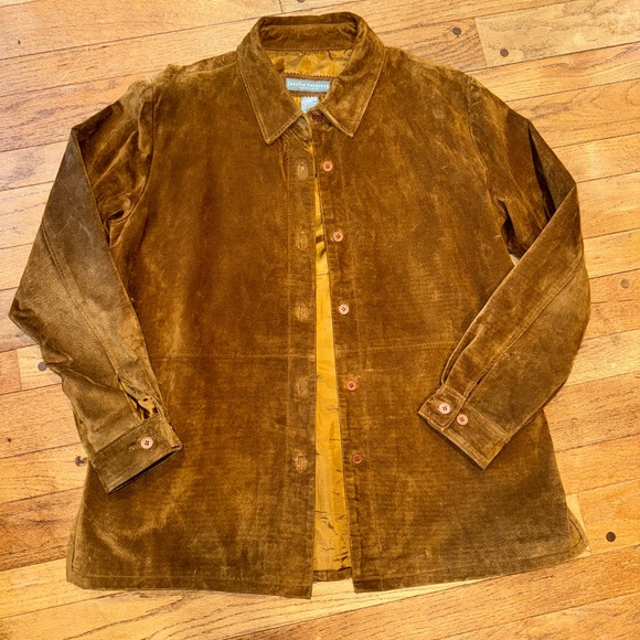 Jessica Holbrook Jackets & Blazers - Jessica Holbrook Easycare Suede Shacket